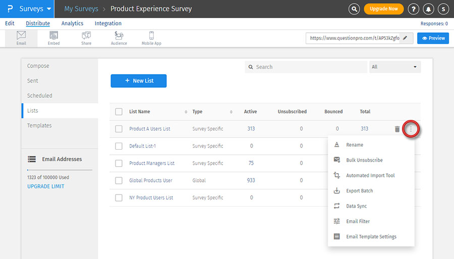 Survey Software Help Image